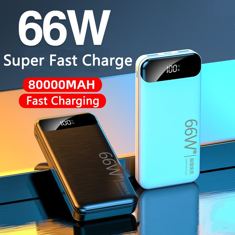 Quick Charge 80000mAh Power Bank for Huawei Laptop Powerbank
